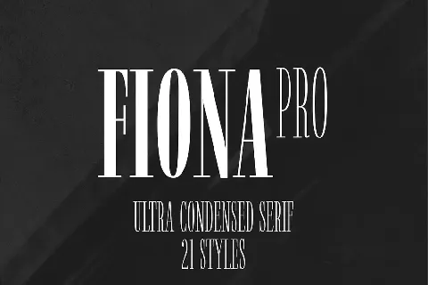 Fiona Pro Family font