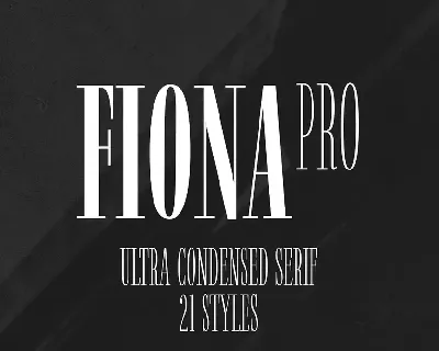 Fiona Pro Family font