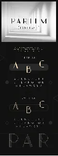 Partem Free Typeface font