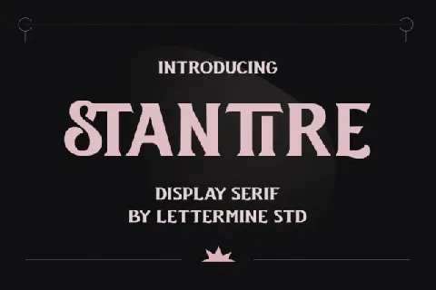Stantire font