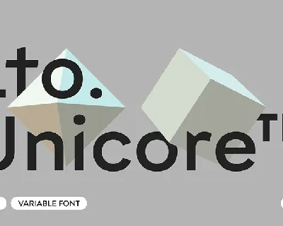 Lto.Unicore font