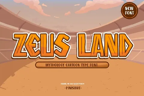 Zeus-Land font