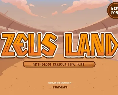 Zeus-Land font
