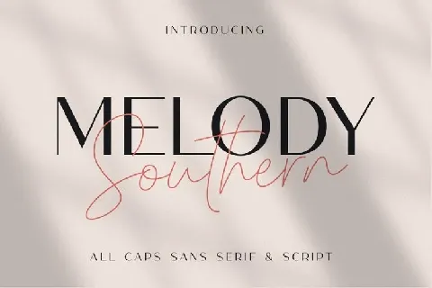 Melody Southern Duo font