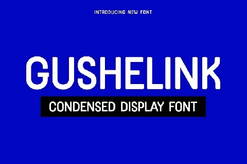 Gushelink Family font