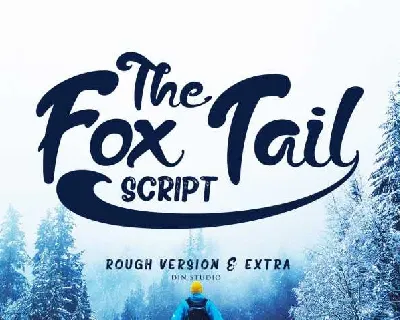 The Fox Tail Script Free Download font