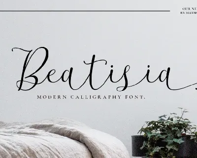 Beatisia font