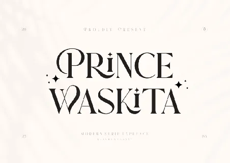Prince Waskita font