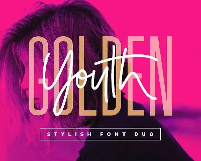 Golden Youth font