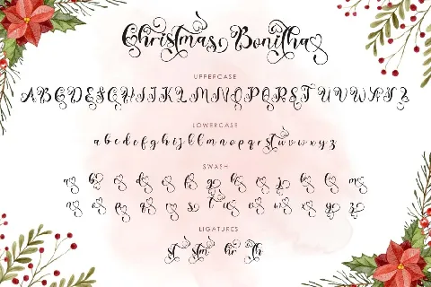 Bonitha Demo font