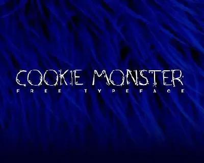 Cookie Monster font