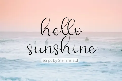 hello sunshine font
