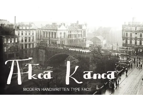 AKCA KANCA font