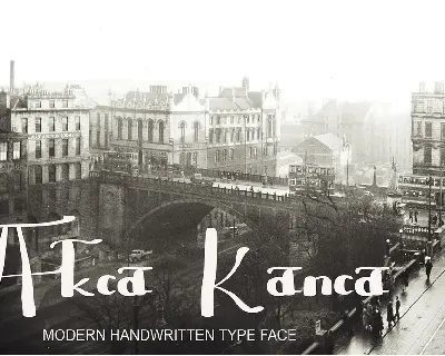 AKCA KANCA font