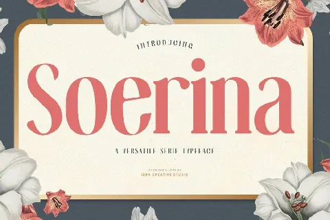 Soerina Personal Use font