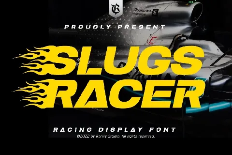 Slugs Racer font