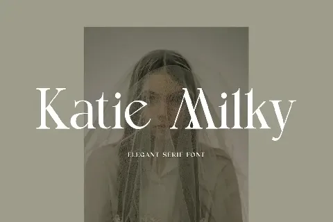 Katie Milky font