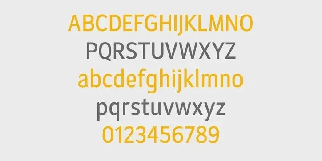 AC Texto Sans Serif font