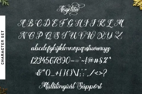 Angelita Script font
