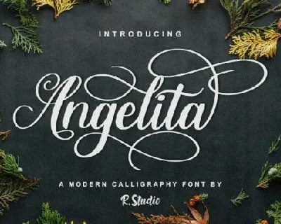 Angelita Script font
