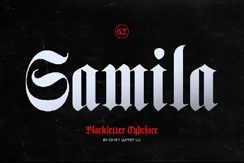 Gamila font