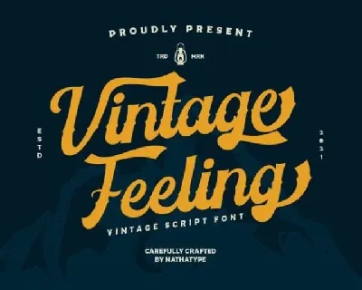 Vintage Feeling font