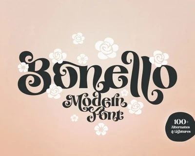 Bonello font