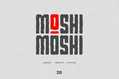 Small Moshi Moshi font
