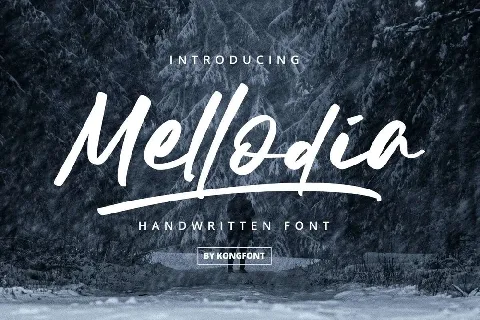 Mellodia font