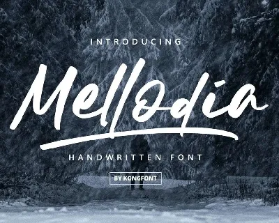 Mellodia font