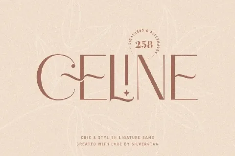 Celine Typeface font