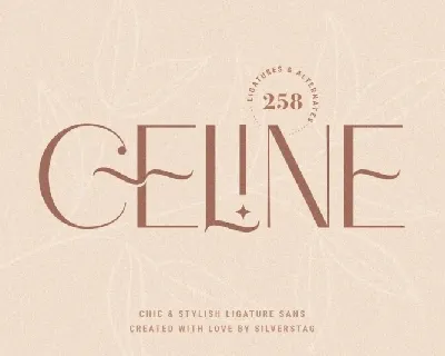 Celine Typeface font