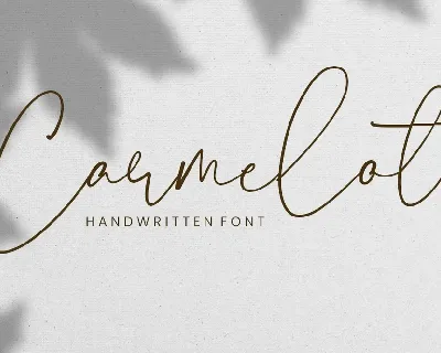 Carmelot font