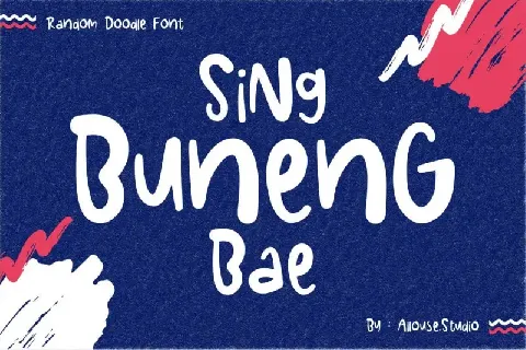 Sing Buneng Bae Display font