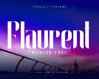 Flaurent Modern font