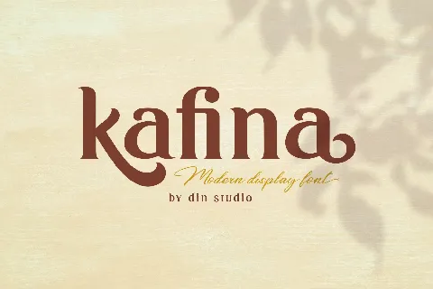 Kafina font