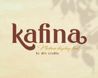 Kafina font