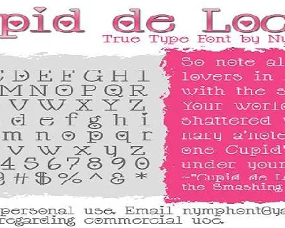 Cupid de Locke font