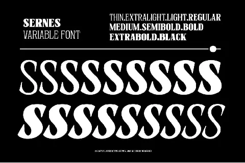 Sernes Family font