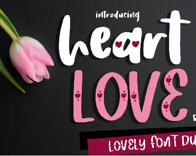 Heart Love Regular font