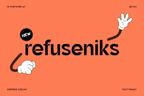 Refuseniks Family font