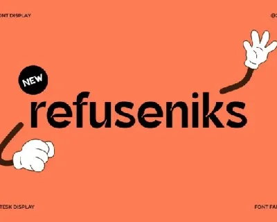 Refuseniks Family font