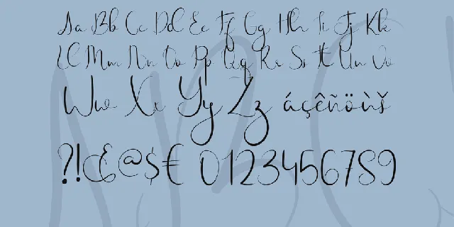 Hunting Star font