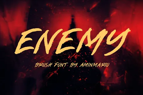 ENEMY font