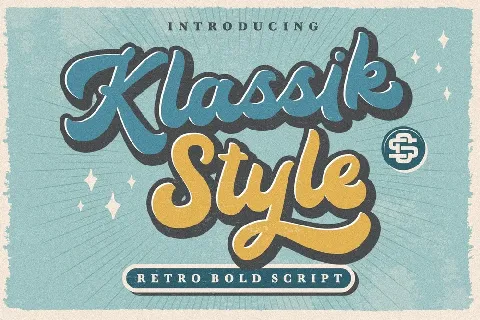 Klassik Style font