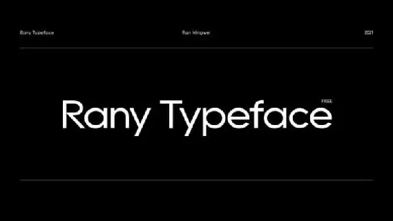 Rany Sans Serif Family font