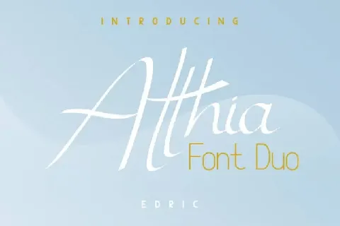 Atthia Duo font
