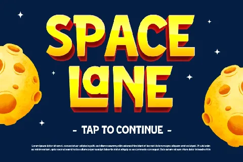 LUNARLIGHT Trial font