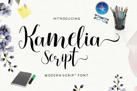 Kamelia Script font