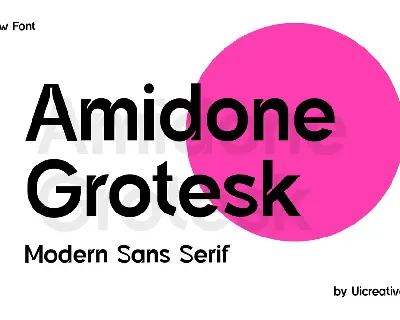 AmidoneGrotesk font